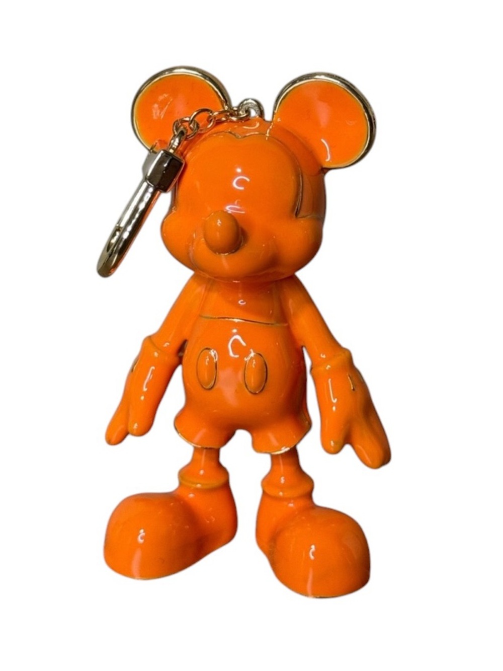 BaubleBar x Disney Mickey Mouse Orange Bag Charm Keychain